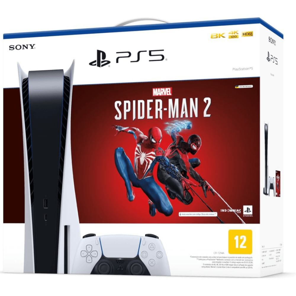 Console PlayStation®5 SLIM + Bundle Marvel's Spider-Man 2 - Imagem 5