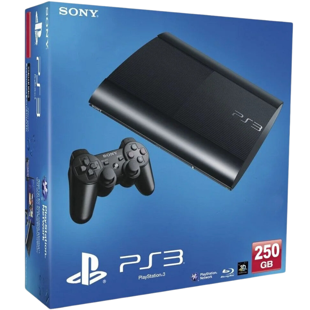 Console PlayStation®3 Super Slim Desbloqueado HEN - DinoBlack Games