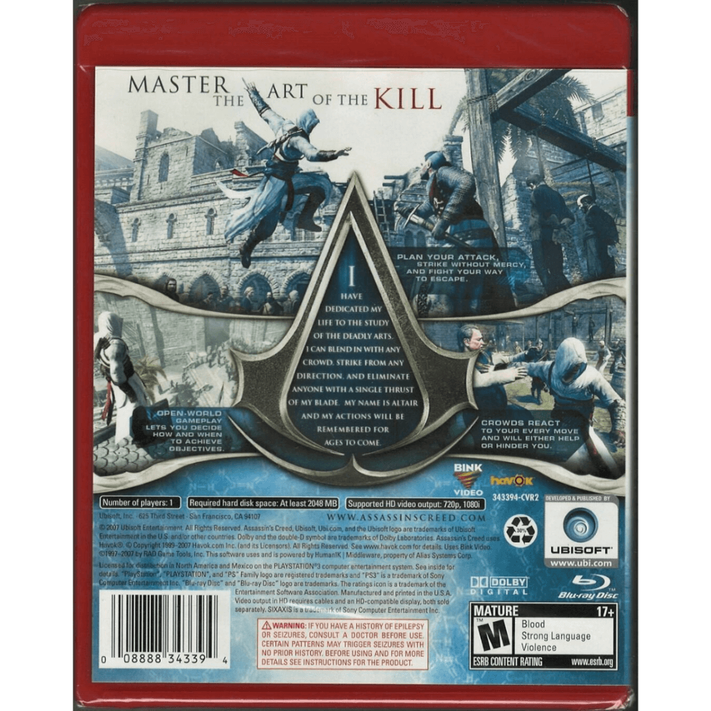 Assassin's Creed - Greatest Hits - Playstation 3 - Imagem 4