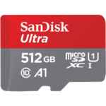 Cartão Micro SD SanDisk Ultra 512GB, Com Adaptador 150MB/s - Imagem 3