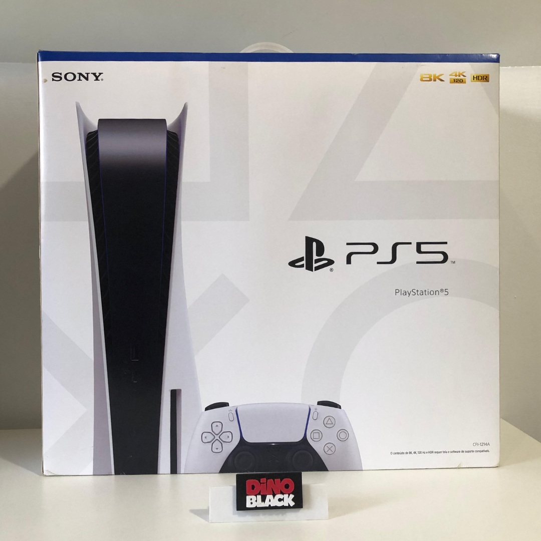 Console PlayStation®5 - FAT - Com Leitor de Disco - Controle - Seminovo 000