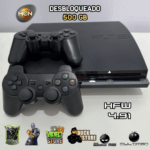 Console PlayStation®3 Slim Desbloqueado HEN 500GB - PS3 Slim 500GB - Imagem 2