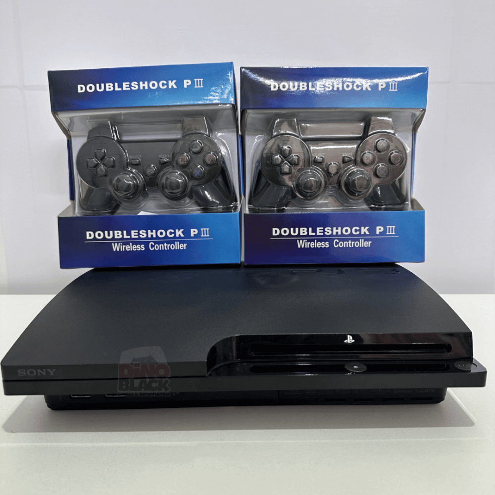 Console PlayStation®3 Slim Desbloqueado HEN 500GB - PS3 Slim 500GB - Imagem 4