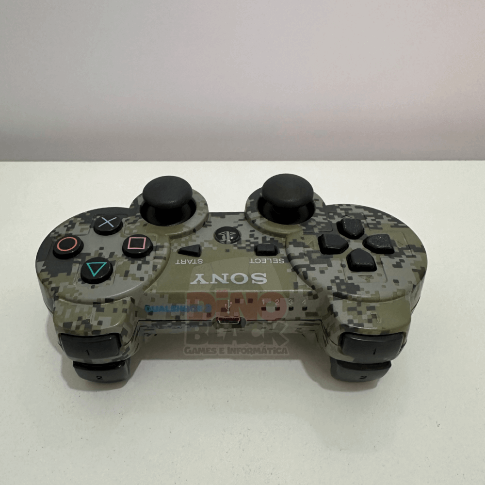 Controle Sony Dualshock 3 - Camuflagem Urbana - Original - PS3 - Imagem 5