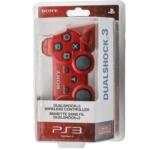 Controle Sony Dualshock 3 - Vermelho Escuro - Original - PS3 (Deep Red)