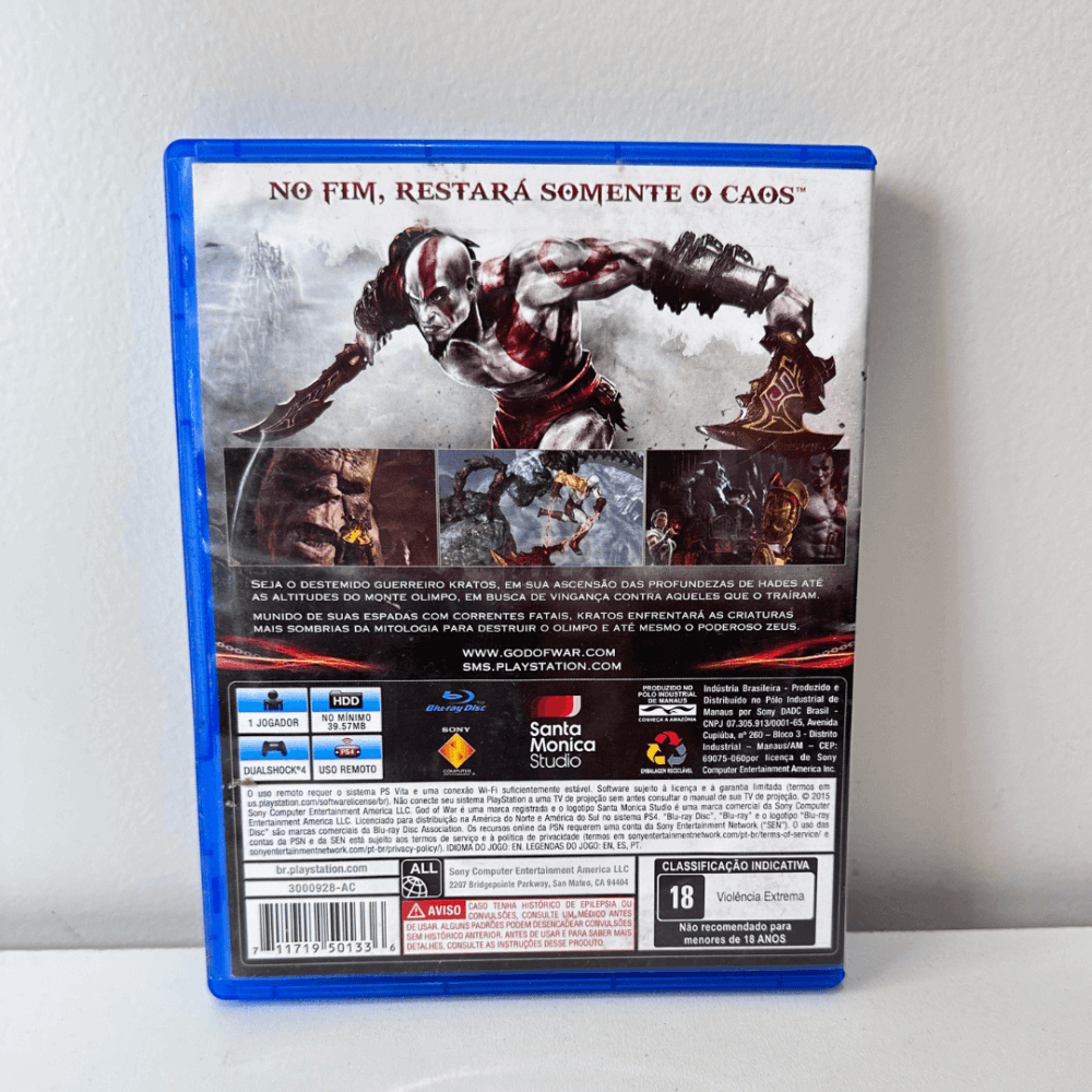 God of War 3 III Remasterizado - PlayStation 4 - Imagem 3
