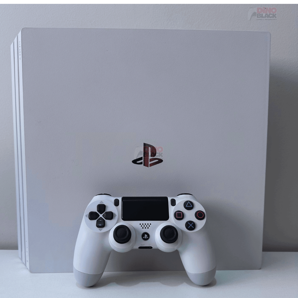 Console PlayStation®4 - PS4 Branco - PRO 1TB - Imagem 8