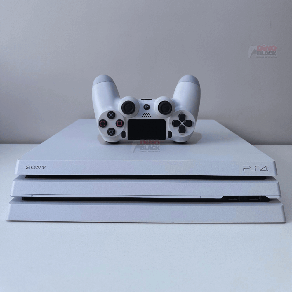 Console PlayStation®4 - PS4 Branco - PRO 1TB - Imagem 6