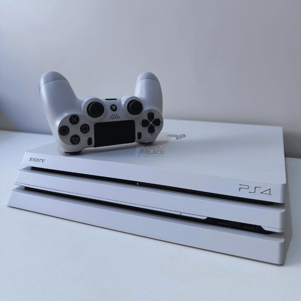 Console PlayStation®4 - PS4 Branco - PRO 1TB - Imagem 7