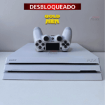 Console PlayStation®4 - PS4 Branco - PRO 1TB Desbloqueado GoldHEN 9.0 - Imagem 2