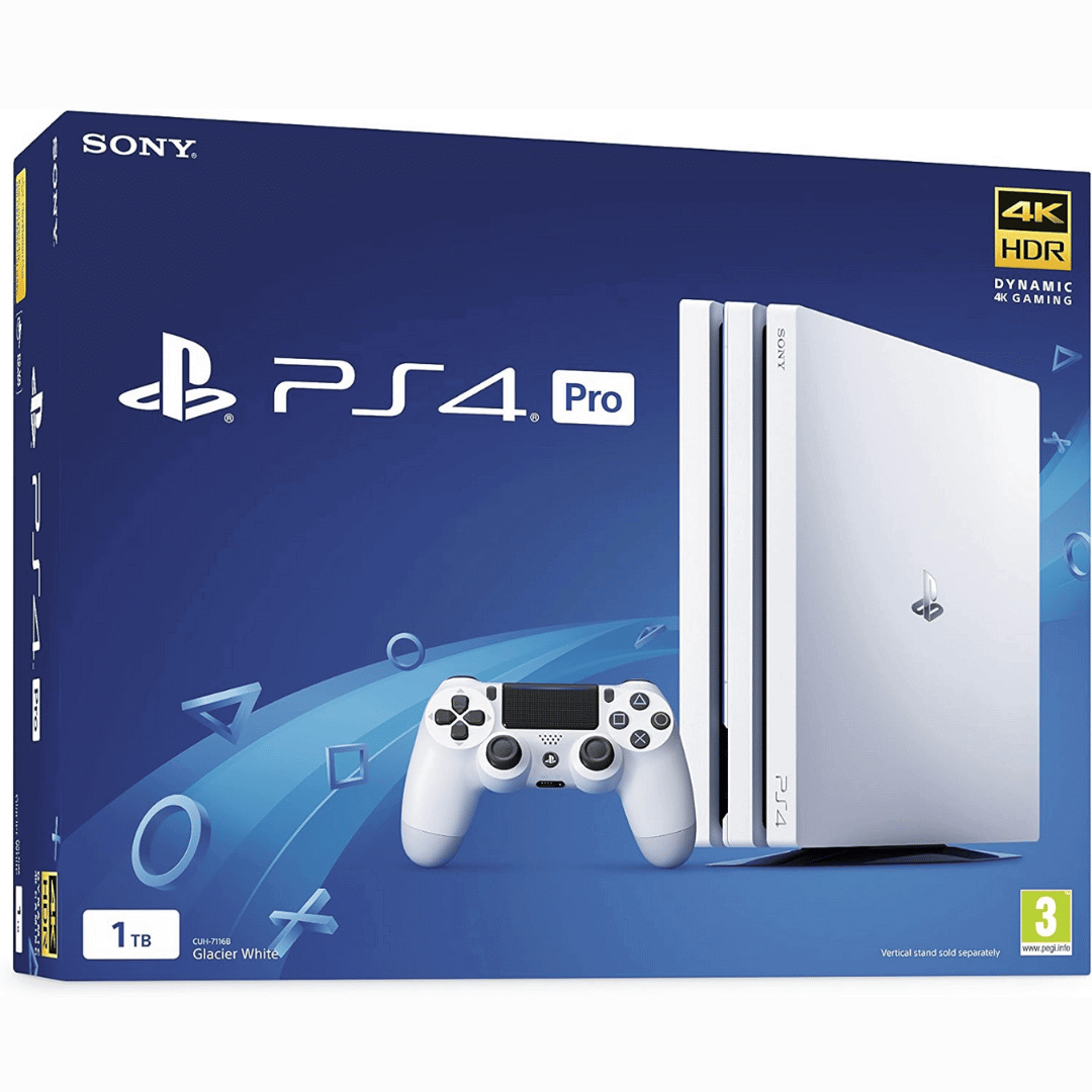 Console PlayStation 4 PS4 Branco PRO 1TB DinoBlack Games