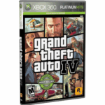 Grand Theft Auto IV (GTA 4) - Xbox 360 (Platinum Hits)
