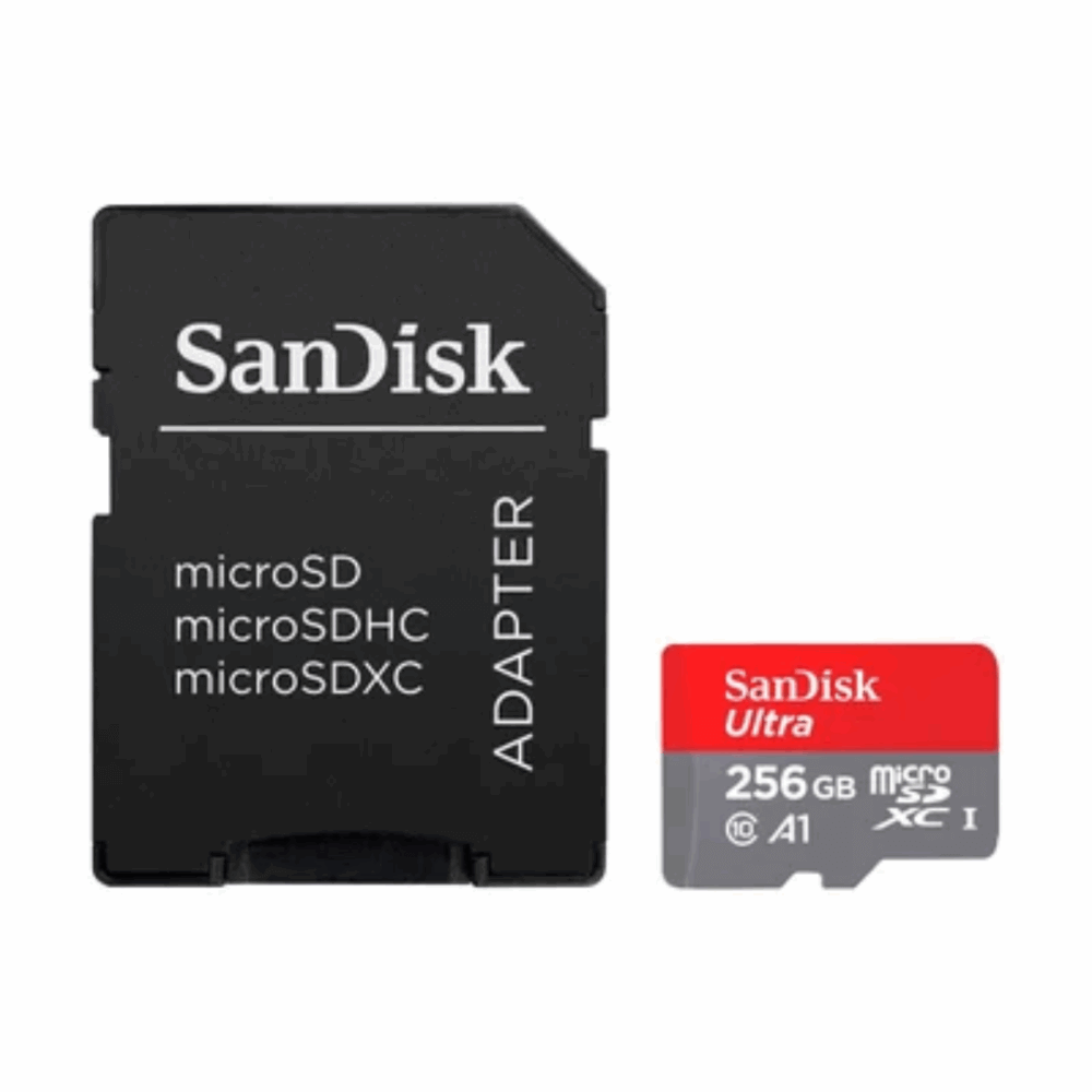 Cartão Micro SD SanDisk Ultra 256GB, Com Adaptador 100MB/s - Original - Imagem 3