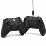 Controle Sem Fio Xbox – Carbon Black - Com Fio - Imagem 4