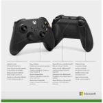 Controle Sem Fio Xbox – Carbon Black - Imagem 5