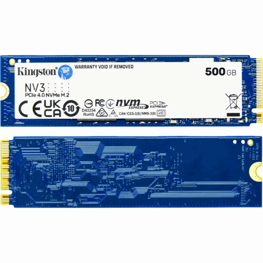 SSD 500gb Kingston Nv3 500GB M.2 NVMe Gen 4x4 – 5000MB/s - Imagem 2