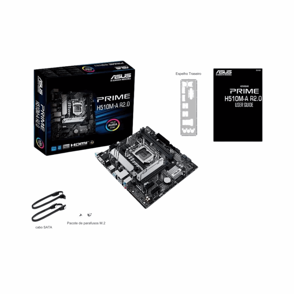 Placa-Mãe ASUS Prime H510M-A R2.0, Intel, ATX - Imagem 8