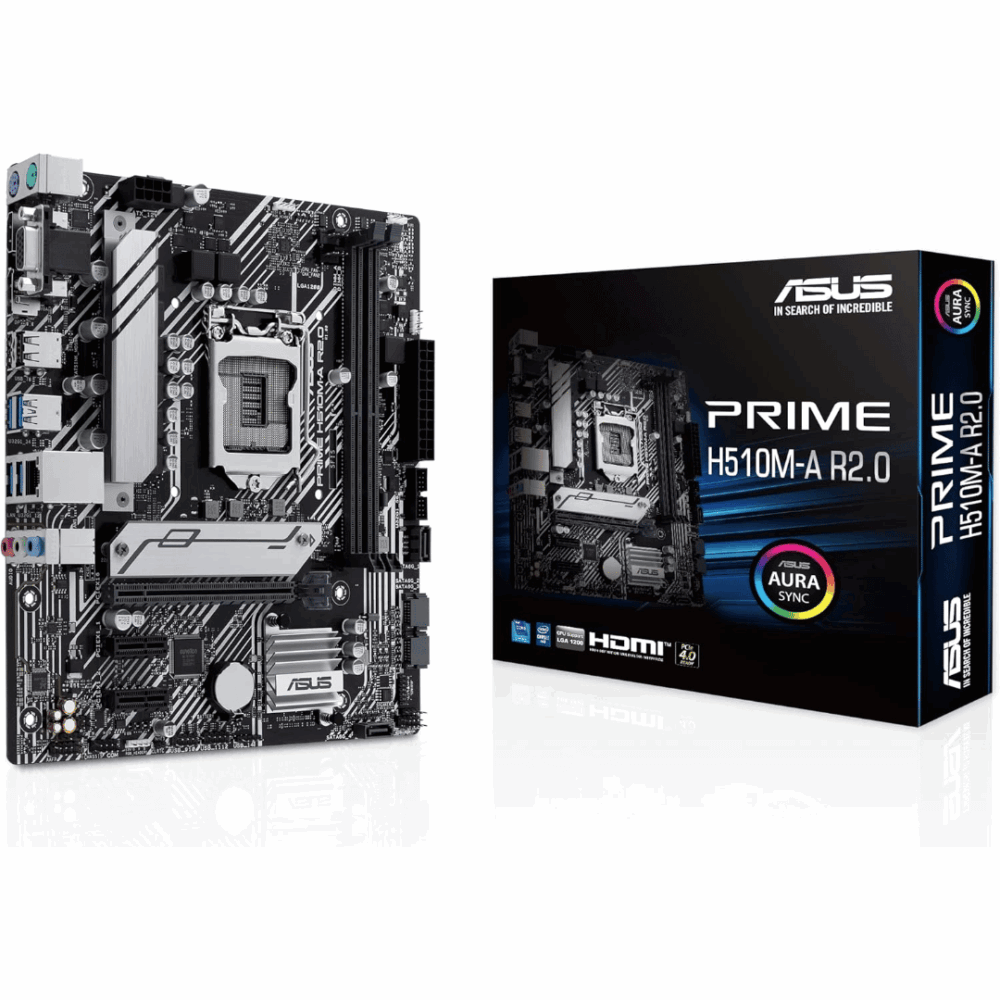 Placa-Mãe ASUS Prime H510M-A R2.0, Intel, ATX - Imagem 2