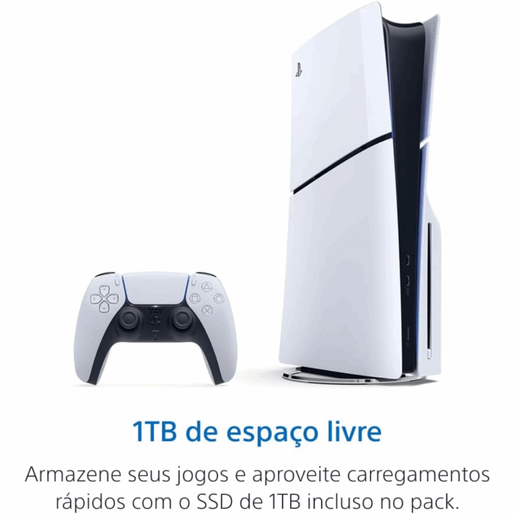 Console PlayStation®5 Slim - Com Drive de Disco - Bundle ASTRO BOT e Gran Turismo 7 - Imagem 6