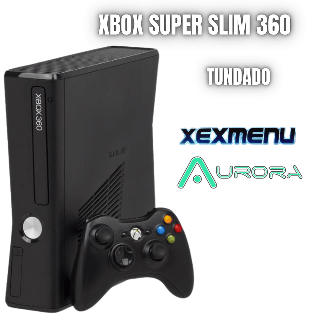 Xbox 360 Super Slim - Console e Controle