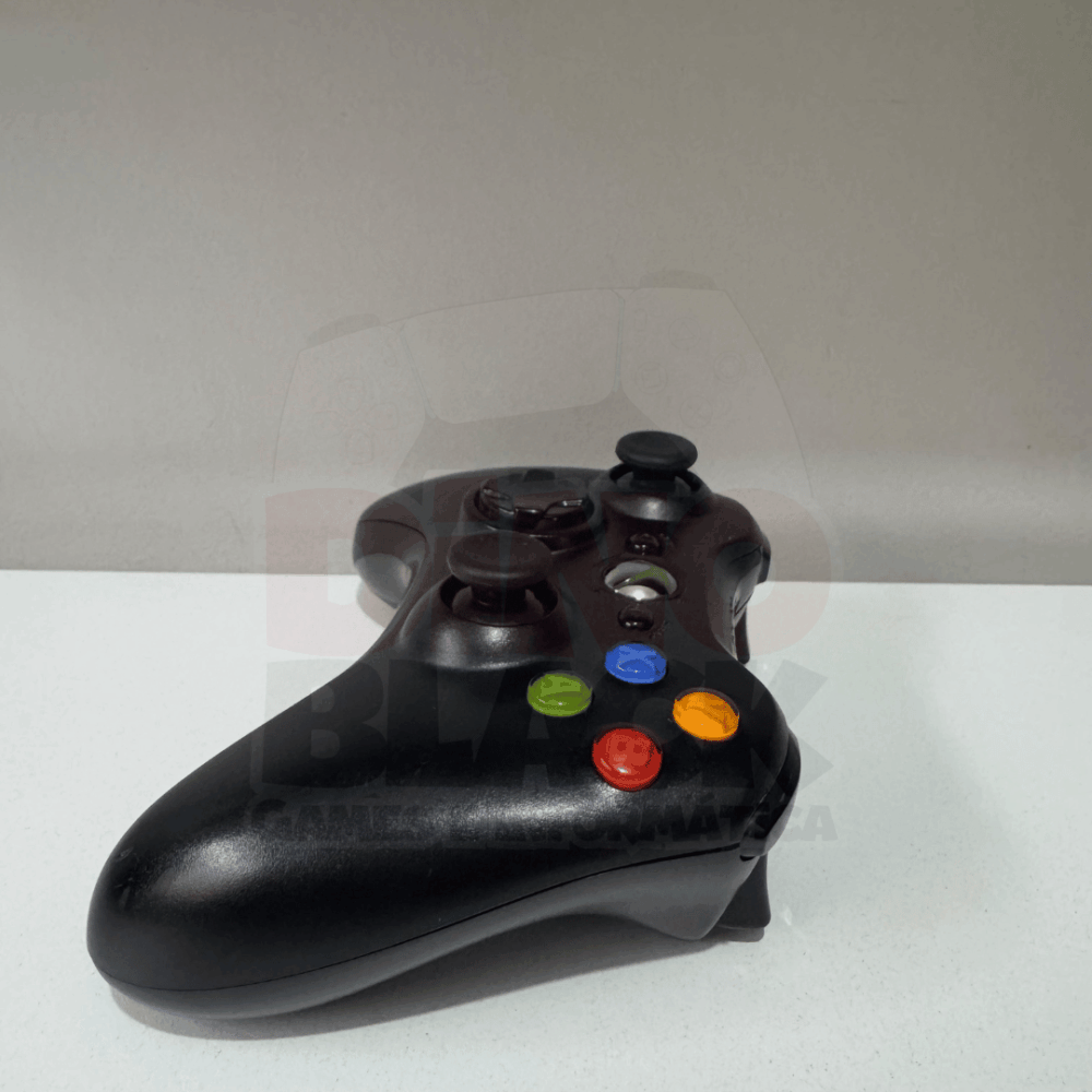 Controle Xbox 360 Original - Preto - Seminovo - Imagem 9