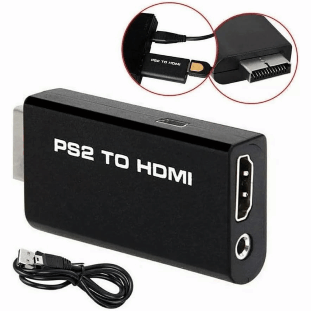 Adaptador HDMI para PS2 – Conversor Áudio e Vídeo para TV e Monitor - Imagem 6