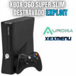Xbox 360 Slim Destravado Exploit + 70 Jogos - Seminovo